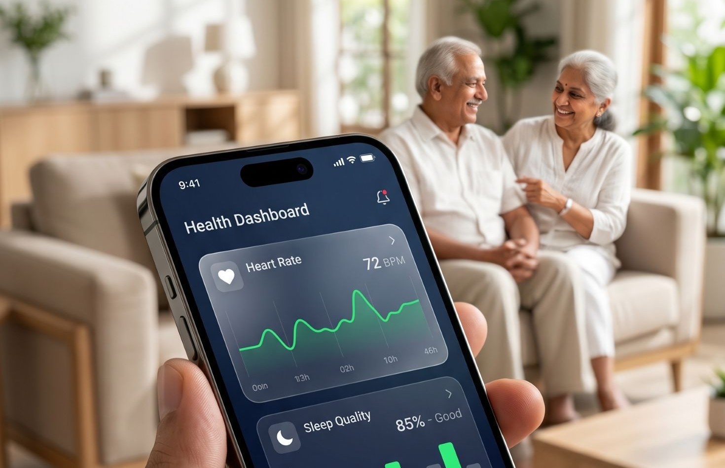 Unified Real Time Elder Health Dashboard by EldMaite