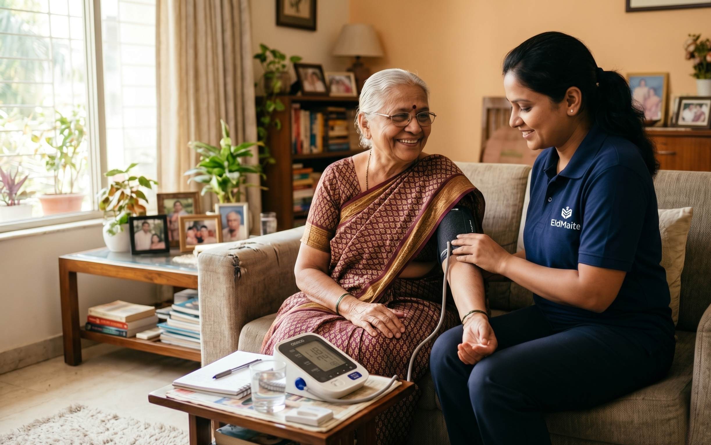 Proactive Elderly Health Vitals Monitoring by EldMaite
