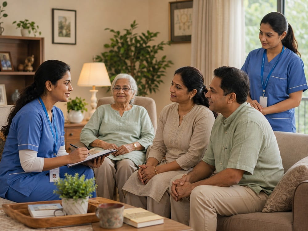 Home care consultation and caregiver arrangement in Kolkata
