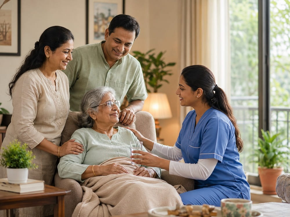 Family support and home care assistance by ELDMaite